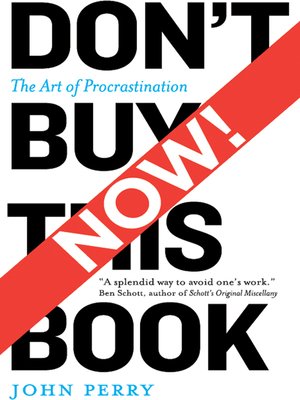 cover image of Don't Buy This Book Now!